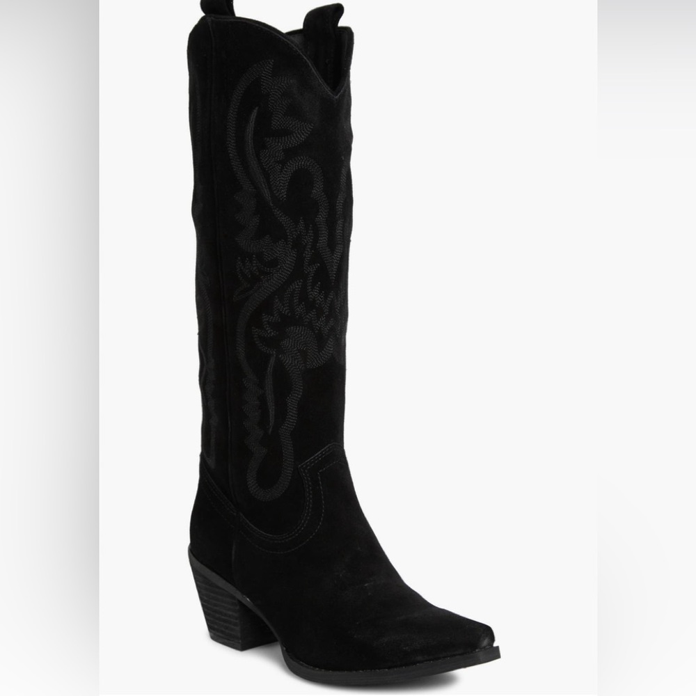Jeffrey Campbell rancher knee high western boot